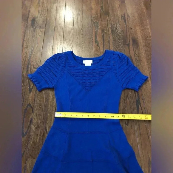 Maeve by Anthropologie Women’s S Promenade Knit Dress in Blue - VGUC! - Picture 8 of 16